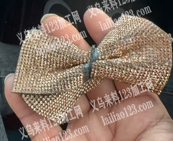这个手工活外发，粘蝴蝶结的手工活外发，寻