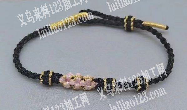 绕线的手工活外发加工，手链上面绕线的手工