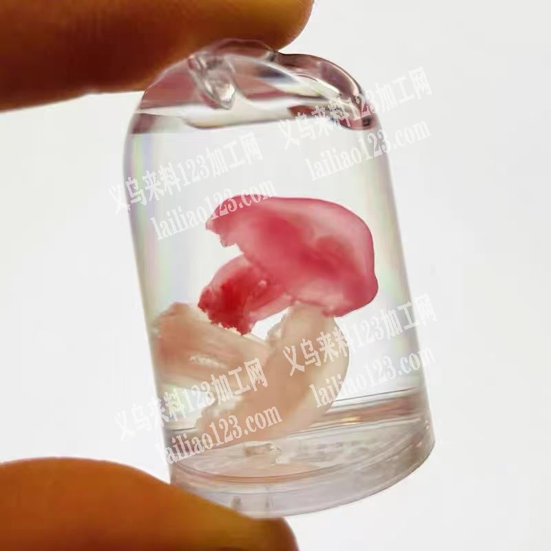 大量瓶子里水母订单，如图，找做瓶子里水母