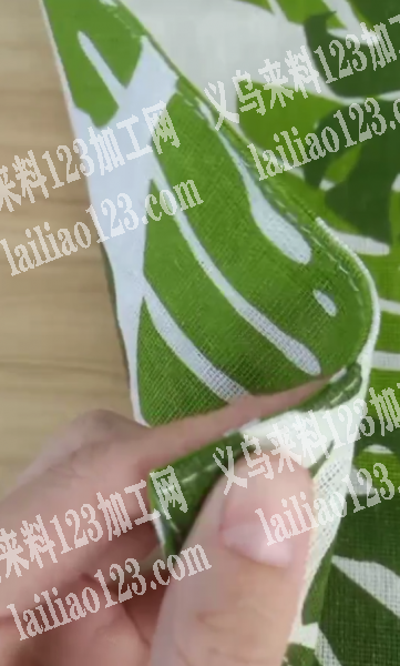 外贸餐垫平车活外发加工，如图，纯加工，我