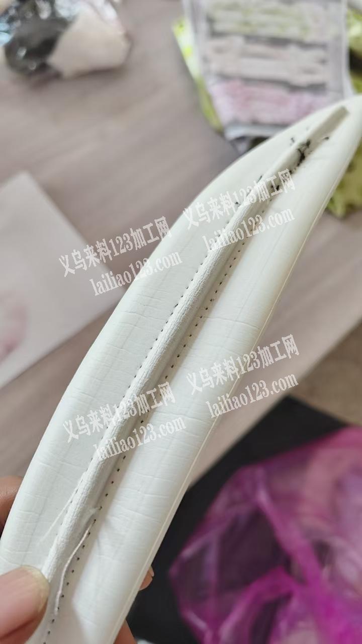 找这种泡沫包发箍用的长条片，有时的联系一