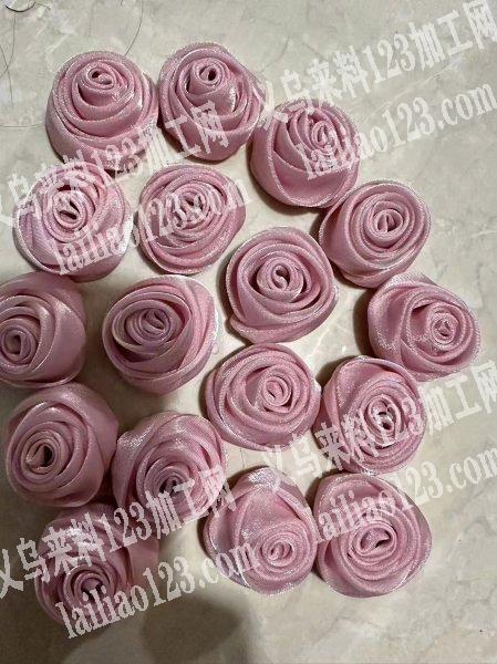 手卷花的手工活外发加工，这个是要针线手缝