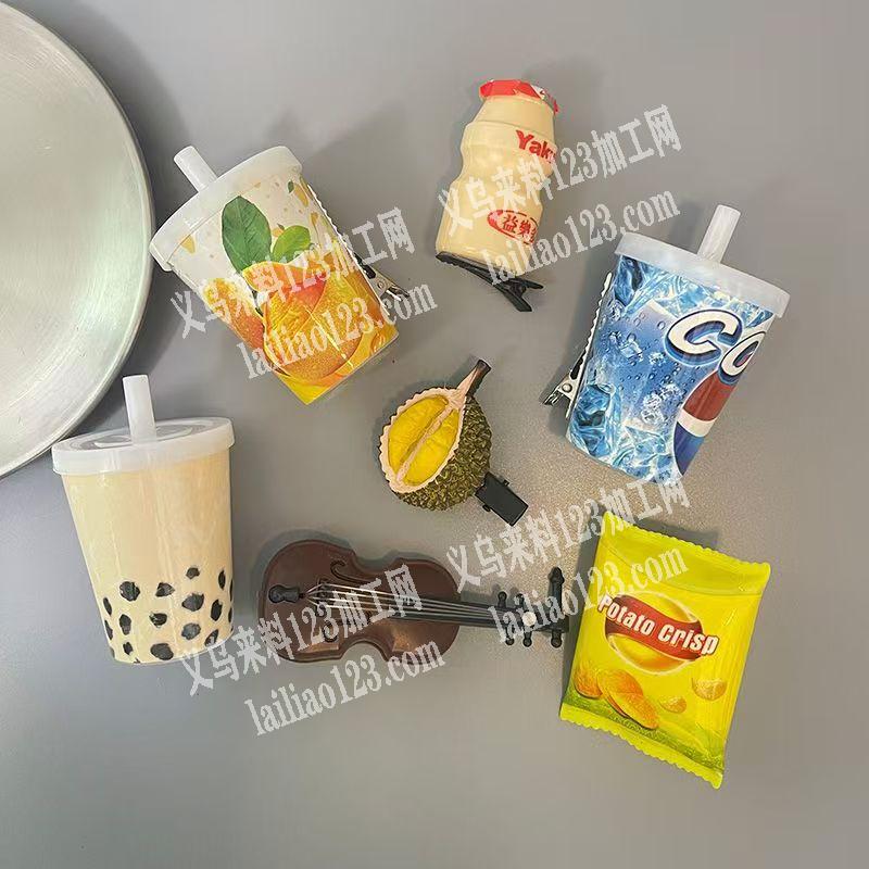 《大量采购食物玩具发夹》寻找食物玩发夹源