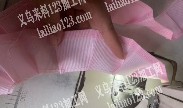 车缝外发加工。打折压花边，会做的工厂请联