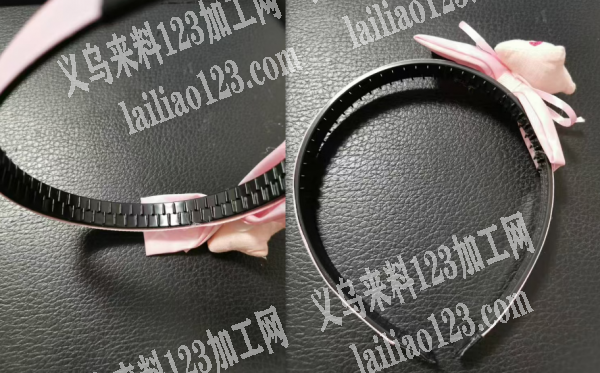 布艺儿童发箍成品订单外发，如图，需要工厂