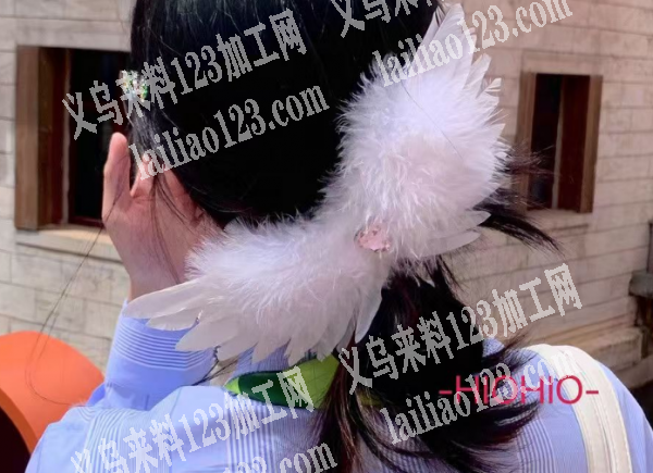 公司有羽毛发饰订单，寻找现货，寻找羽毛发