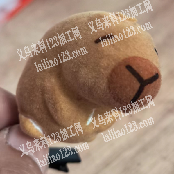 卡巴爆款植绒外发加工，如图，寻找植绒的加
