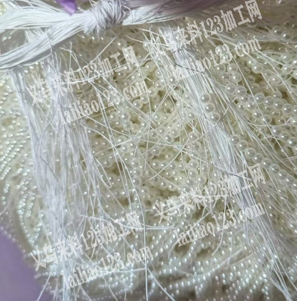 大量穿珠子的手工活外发加工，寻找手工活加