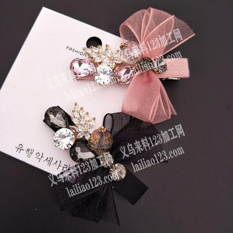 网纱手工蝴蝶结成品订单外发，如图，寻找能