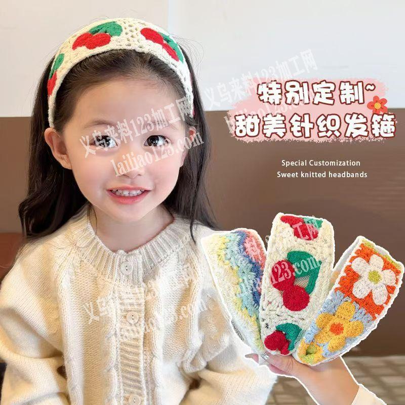 钩针编织的发箍手工活外发，如图，寻找会做