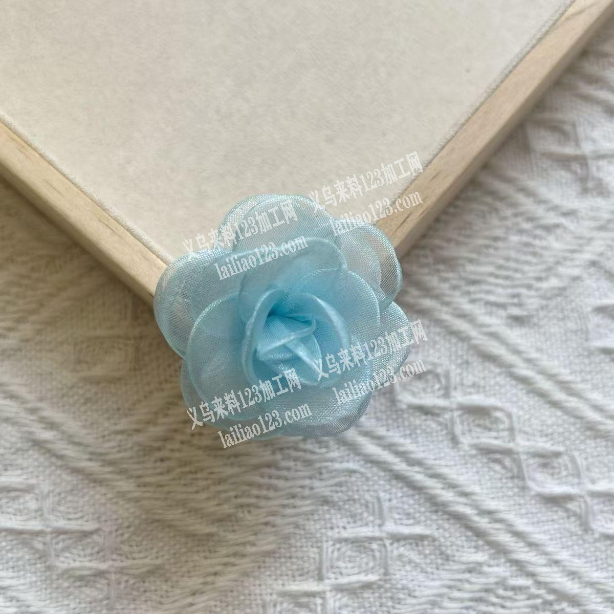 网纱花手工活外发加工，如图，寻找会做这个