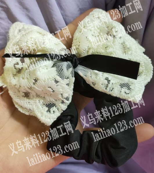 《附图片》布艺类似蝴蝶结发圈，寻找哪家专