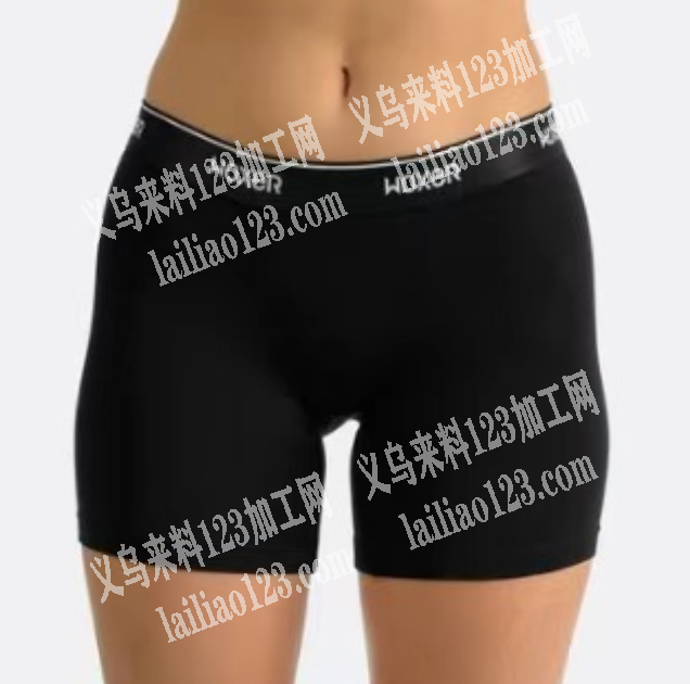 公司有短裤外发加工，修身型的，如图，瑜伽