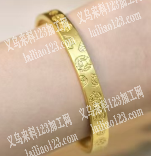 《订单量大的这个系列》寻找做沙金手镯、戒