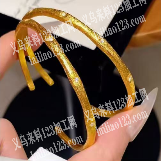 《订单量大的这个系列》寻找做沙金手镯、戒