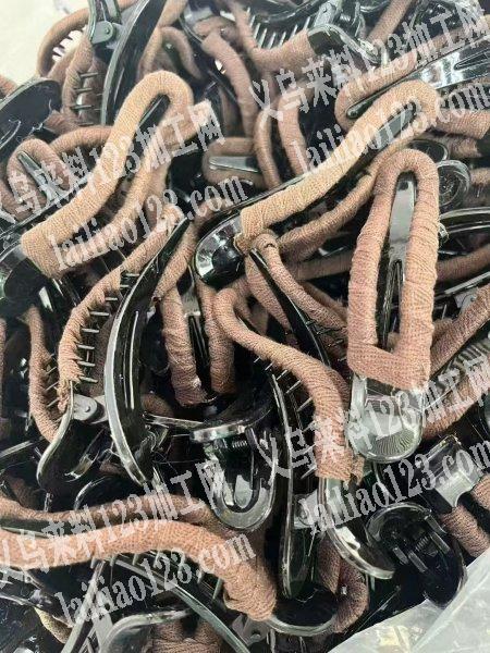 塑料夹子绕布条的手工活，长期有订单的，如