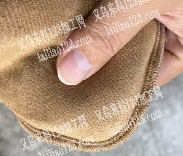毛绒袋子口子边密拷外发加工，寻找拷边的加