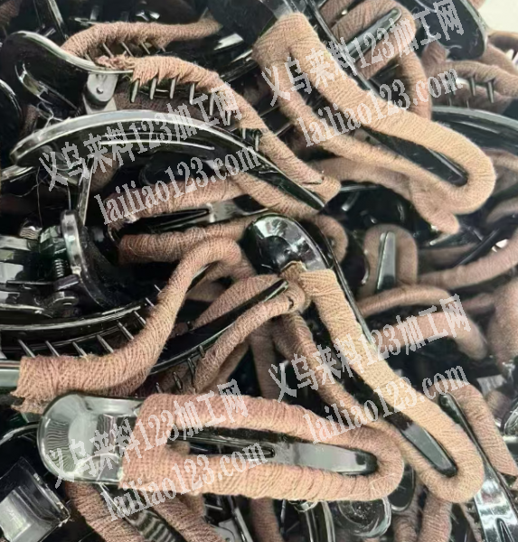 量大，寻找义乌本地会做的绕布条的手工活加