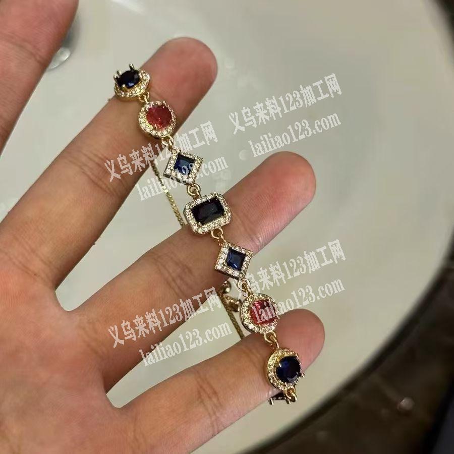 如图新款手链成品订单。寻找专业做这个手链