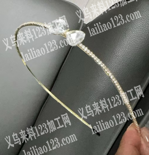 水钻头箍成品订单，如图，找做头箍的厂家，