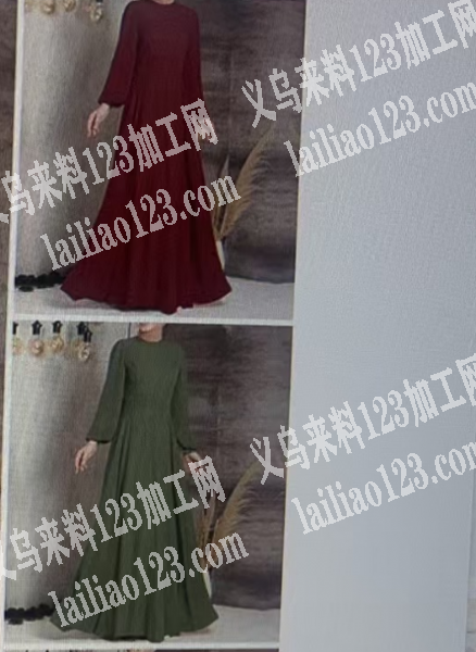 寻找有这个衣服的服装工厂，外贸穆斯林服装