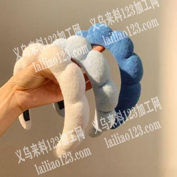 大量海绵麻花发箍订单，如图，寻找专业做这