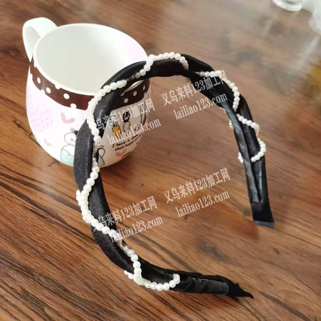 哪家有做这款珍珠发箍。寻找工厂，请联系详