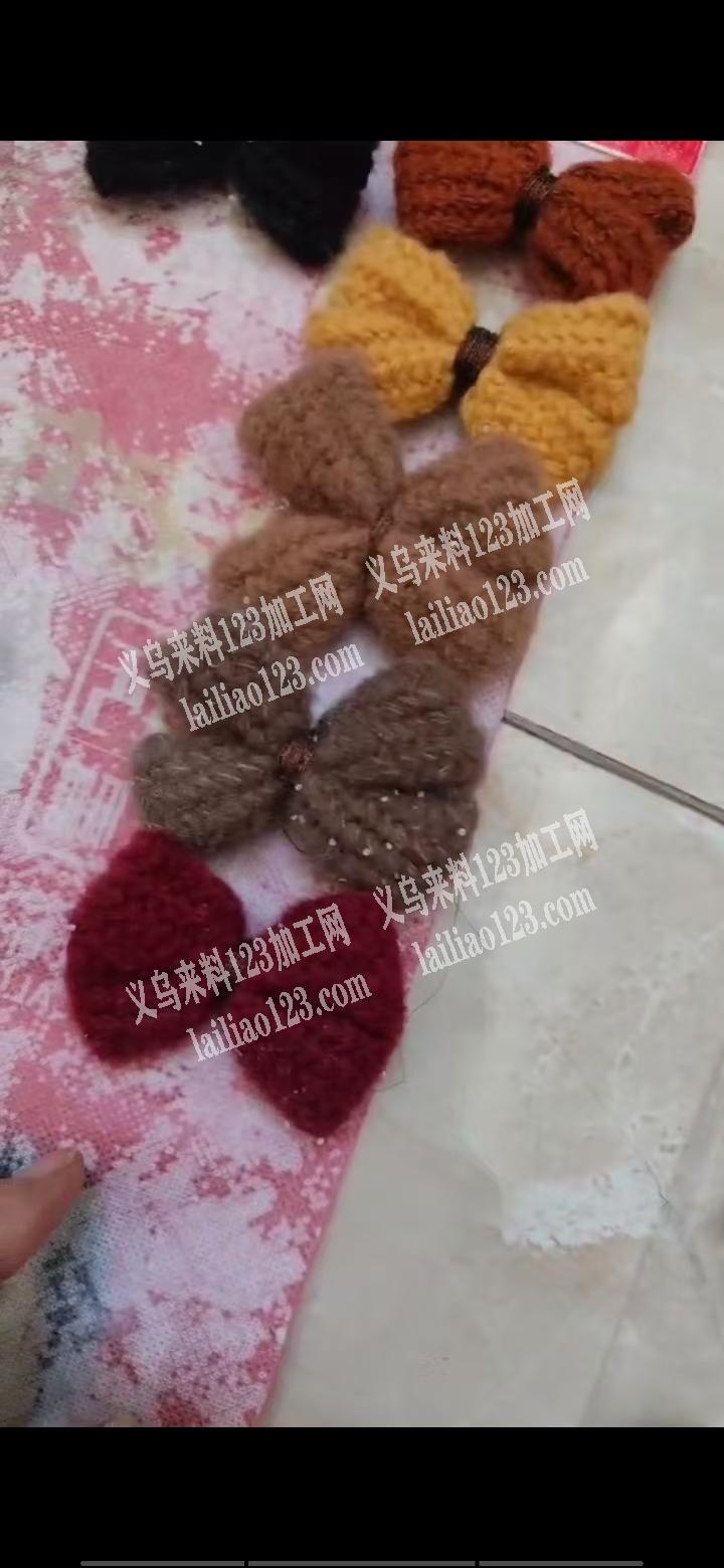 毛线蝴蝶结