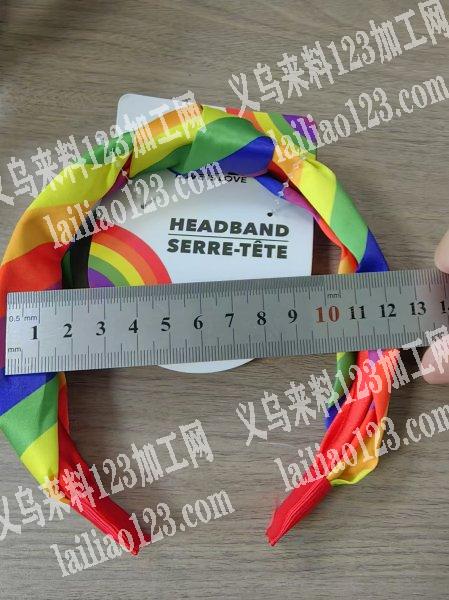 单款量大，外贸订单，布艺发箍订单，如图外