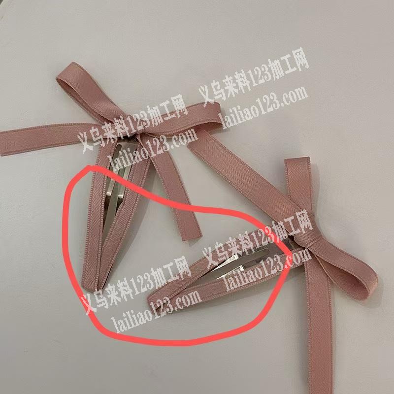 织带包夹子，BB夹，如图，手工活，寻找有