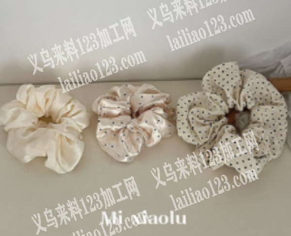 布艺发圈订单，。寻找专业做布艺饰品的工厂