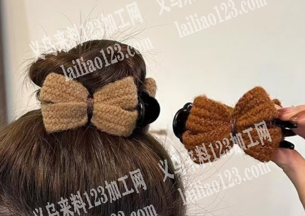 绕蝴蝶结手工活外发，发义乌东阳周边，有实