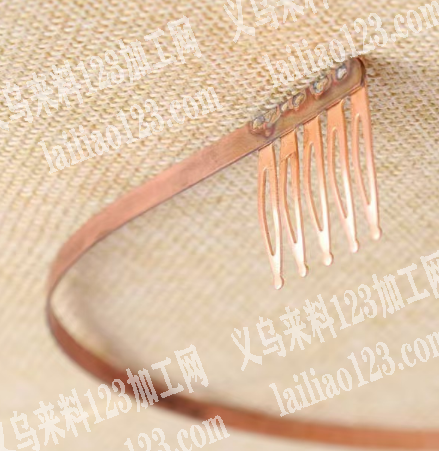有订单，如图，五齿发梳皇冠圈，碰焊的没续