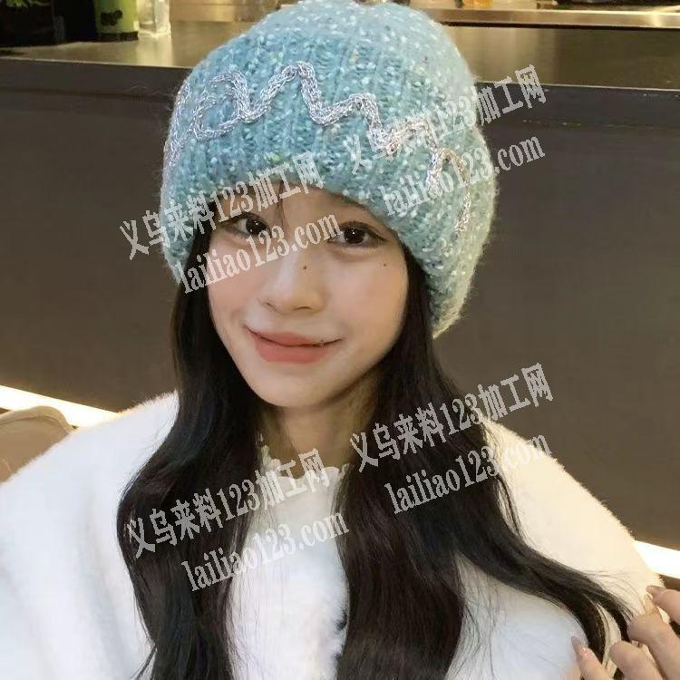 毛线帽子订单，如图，寻找专业做这个毛线帽