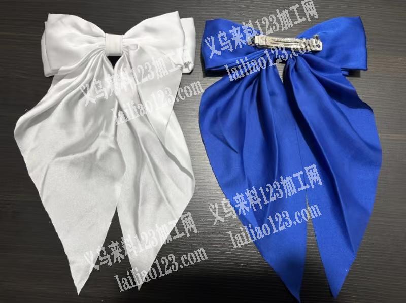 附图片，布艺蝴蝶结外发加工，发外地做，寻