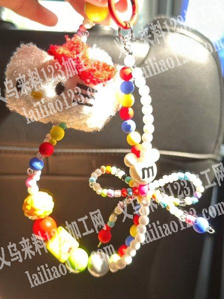 手机链成品订单，如图这样的，能做成品的工