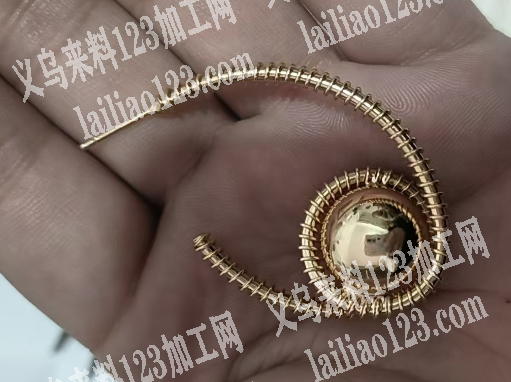 饰品订单，这个耳环，寻找工厂合作，请联系