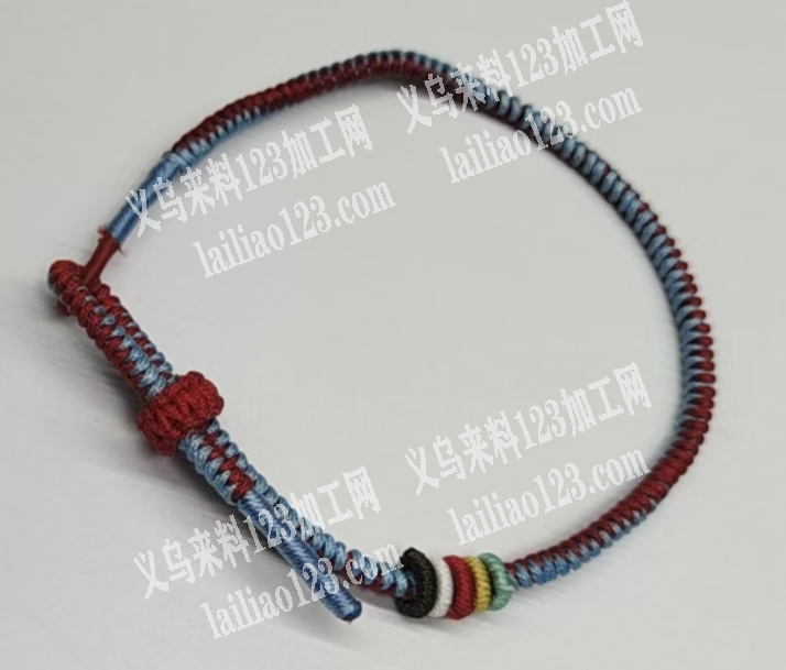 外贸公司编蛇结，八股编的手链手绳的编织的