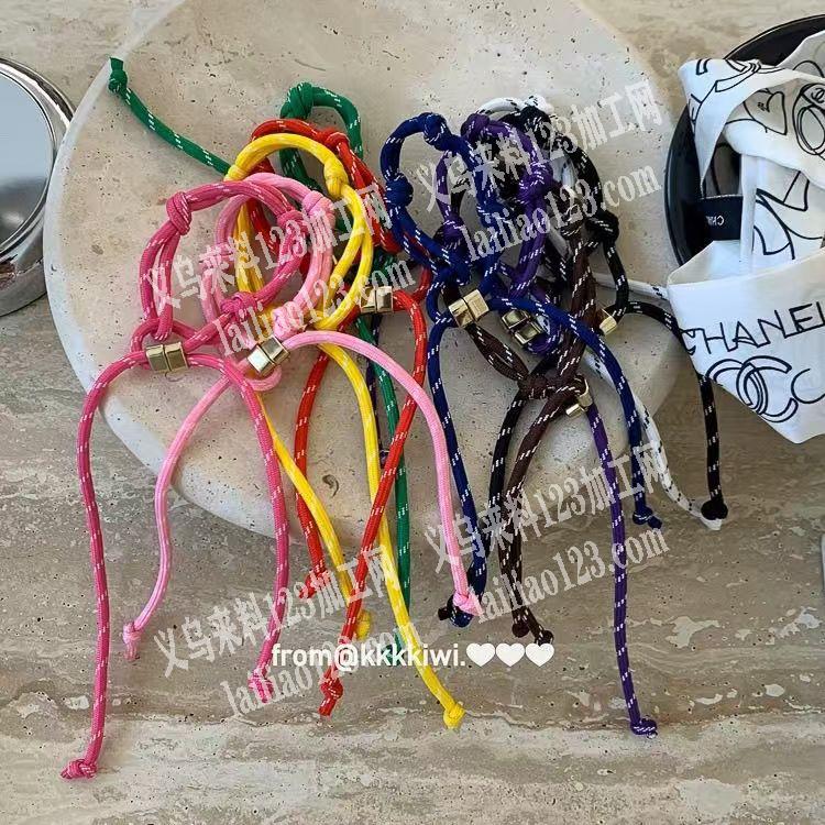 绳子编织的挂件手工活外发加工，如图，寻找