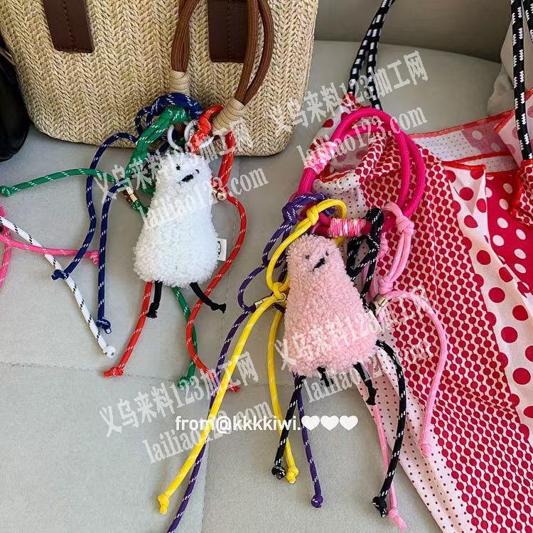 绳子编织的挂件手工活外发加工，如图，寻找