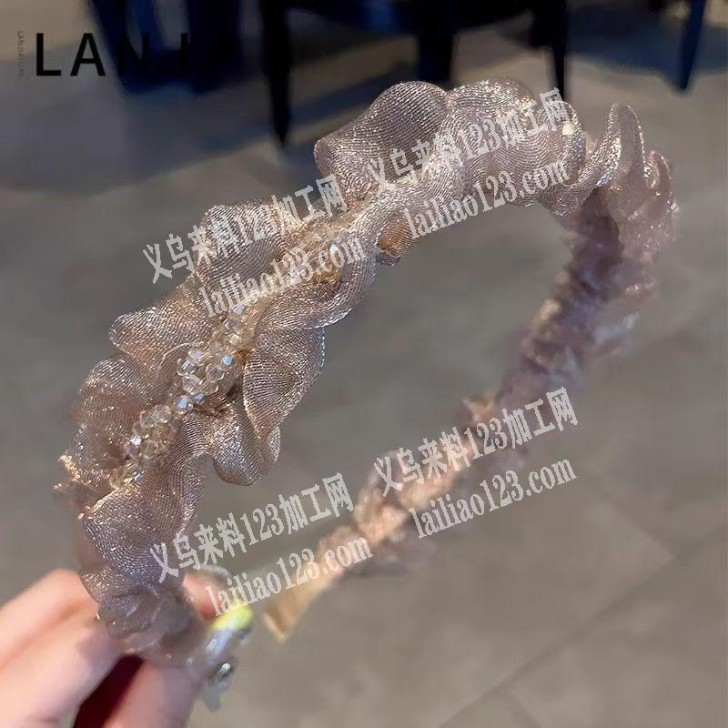 手工串珠的发箍订单，寻找专业做串珠发箍的