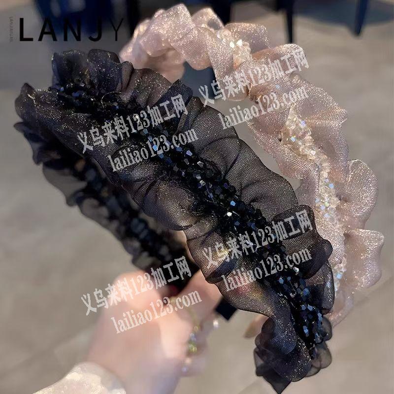 手工串珠的发箍订单，寻找专业做串珠发箍的
