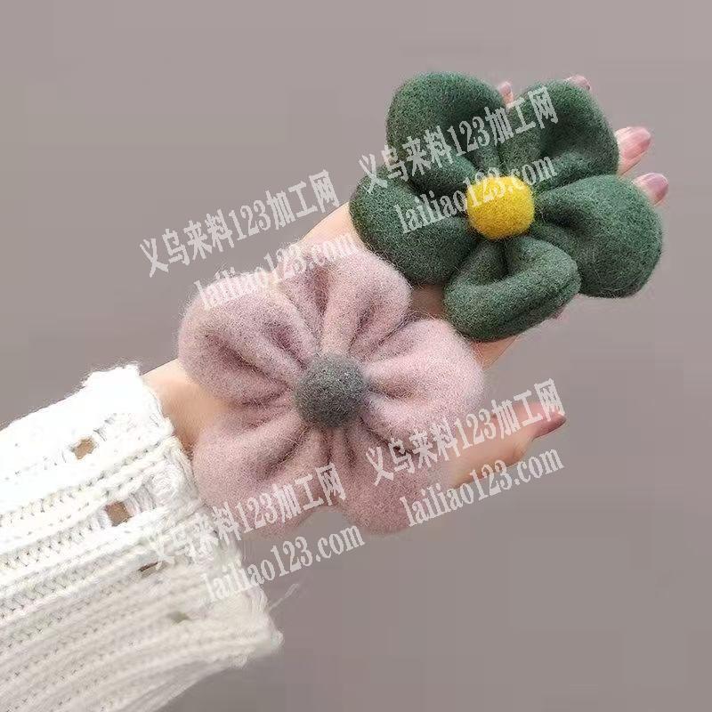 布艺花朵订单，如图，寻找工厂合作，请联系