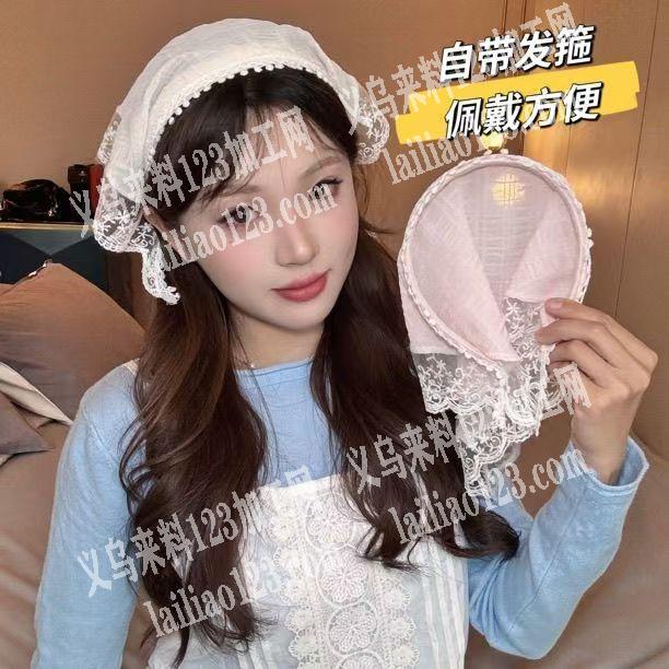 布艺发箍款式的头巾订单，如图，寻找做的工