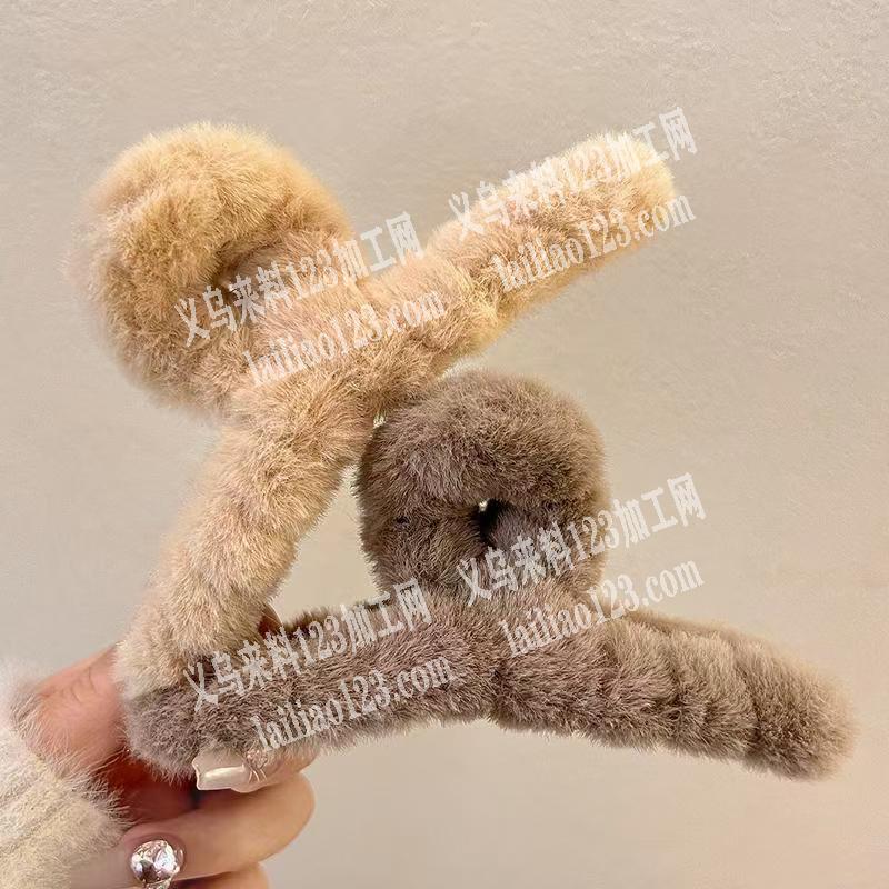 抓夹绕毛绒条的手工活外发，寻找会做绕毛绒