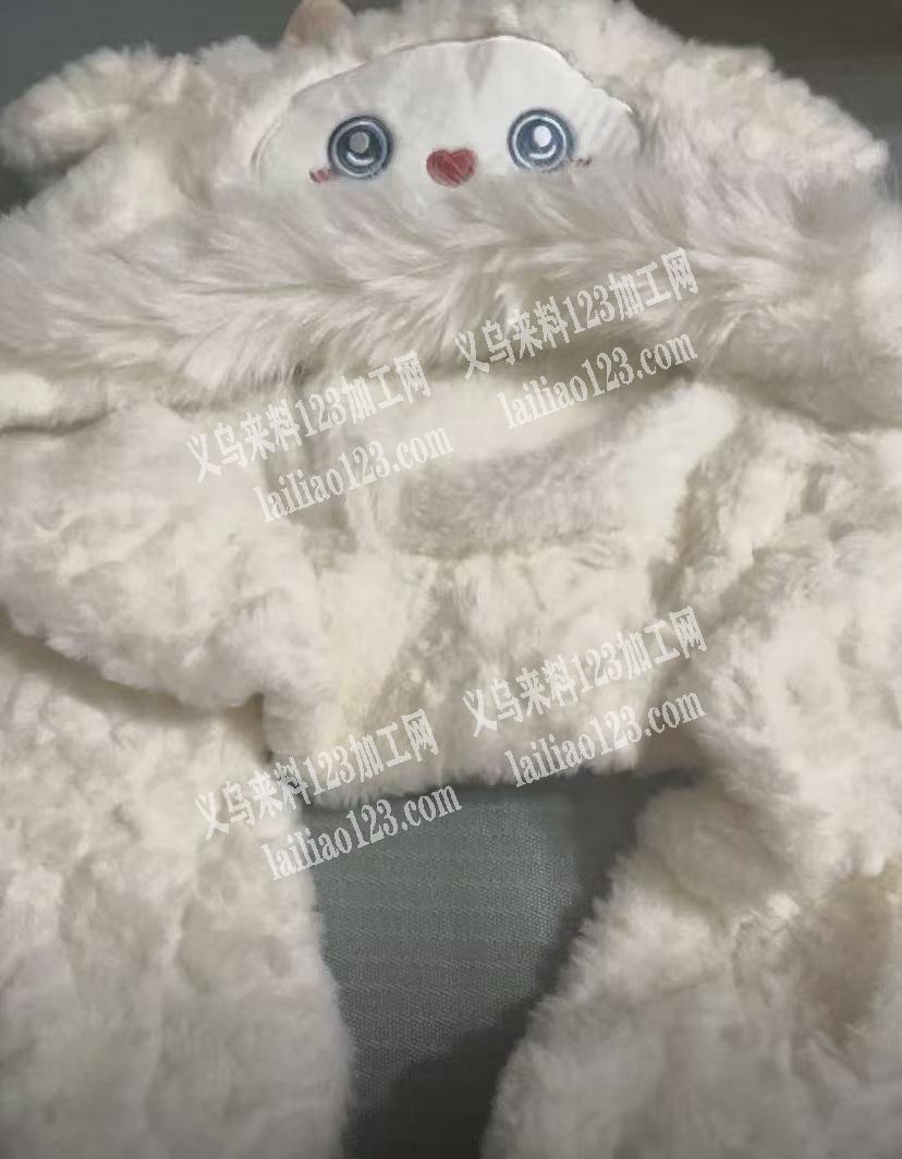 寻找生产毛绒保暖帽子的工厂，如图，谁家有