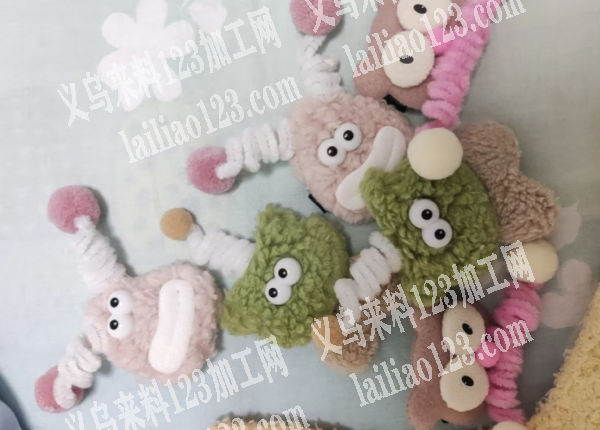 毛绒卡通公仔有订单，如图，寻找专业做毛绒