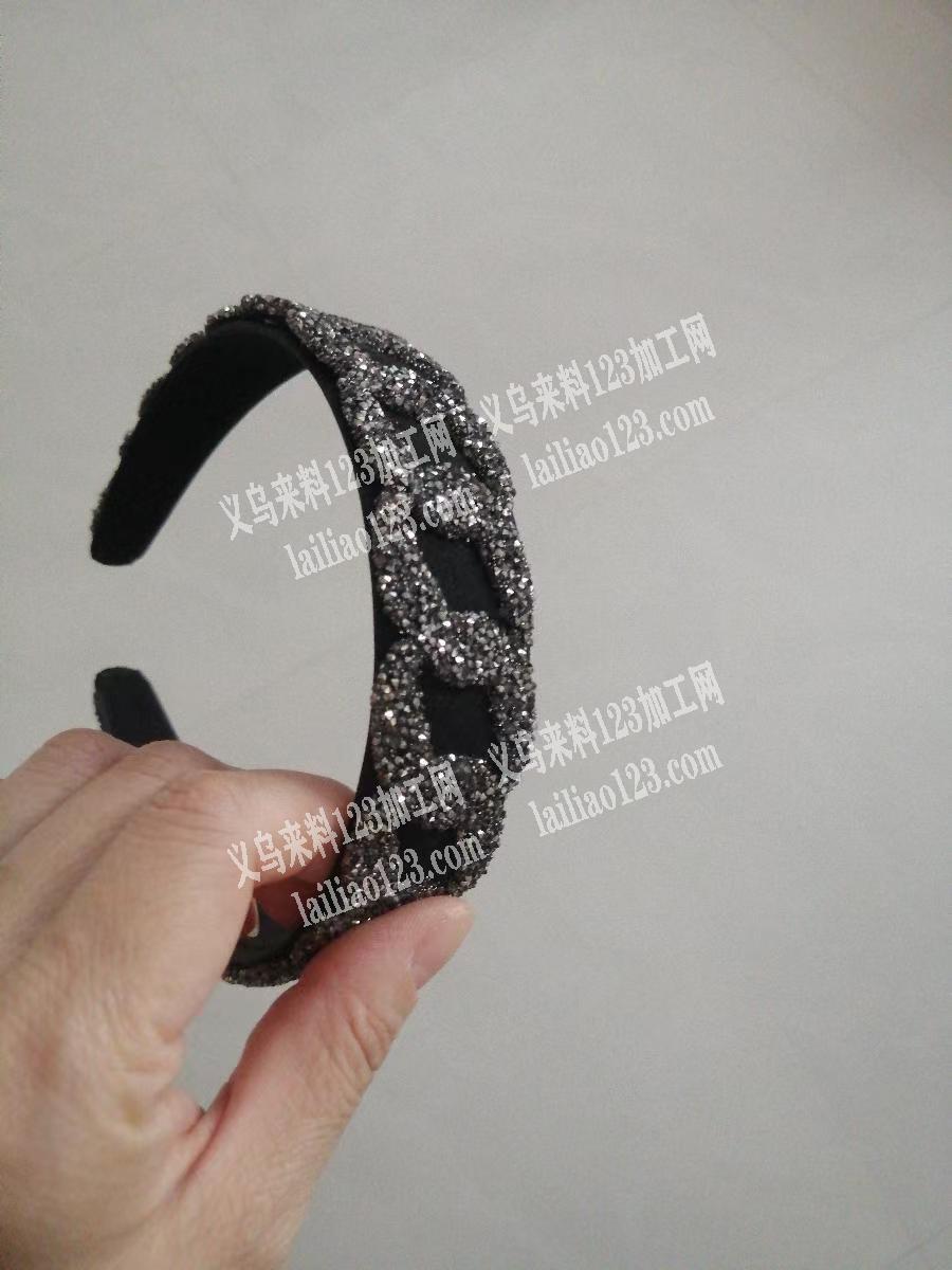 胶网钻的头箍成品订单，如图，这样的，有专
