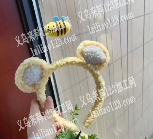 实单现金付款。寻找毛绒发箍源头工厂，请联