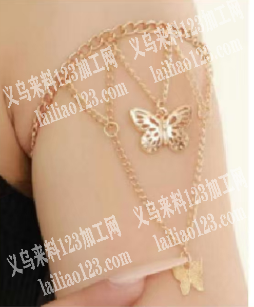 寻找做成品的饰品工厂，如图，这个是手臂带